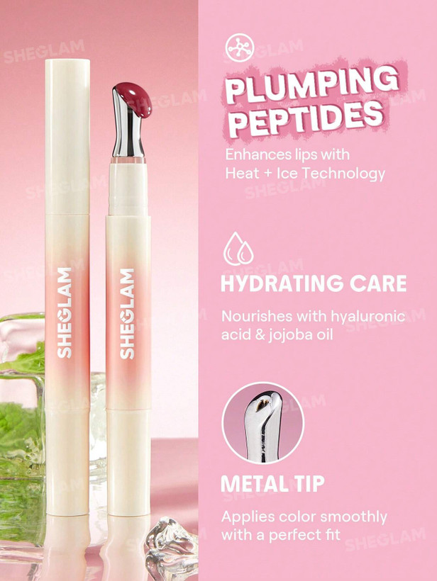 لیپ گلاس حجم دهنده شیگلم SHEGLAM LIP PLUMPER